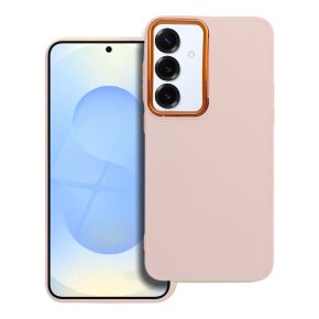 Frame case Samsung Galaxy S25+ powder pink