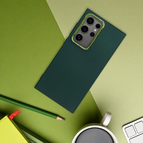 Frame case Samsung Galaxy S25+ zelenaFrame case Samsung Galaxy S25+ zelena