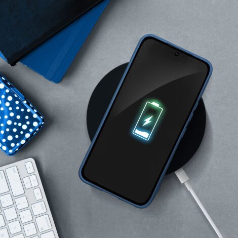 Silicone Lite Samsung Galaxy S25 Ultra plava