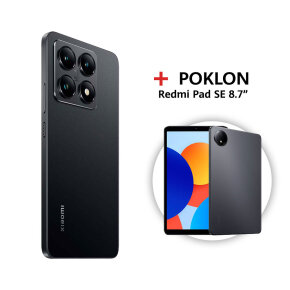 Xiaomi 14T 5G 12/256GB Titan black + Redmi Pad SE 8.7