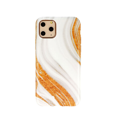 Marble Silicone iPhone 11 Pro design1