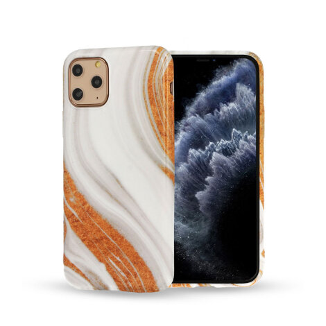 Marble Silicone iPhone 11 Pro design1