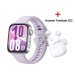 Huawei watch FIT4 purple + poklon Huawei FreeBuds SE2