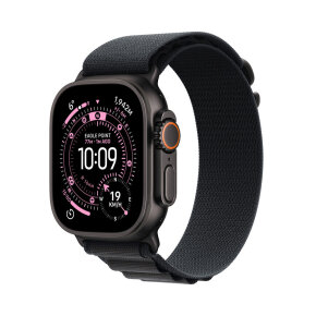 Watch Ultra 3 GPS Cellular 49mm Black Titanium Case with Black Alpine Loop (vel. L)