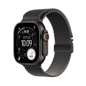 Watch Ultra 3 Cellular 49mm Black Titanium Case with Black Titanium Milanese Loop (vel. L)