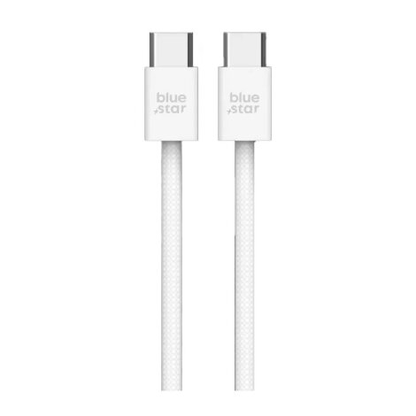 Blue Star USB-C na USB-C 6A 60W White