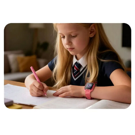 360 Botslab Kids Watch E3 Pro Pink