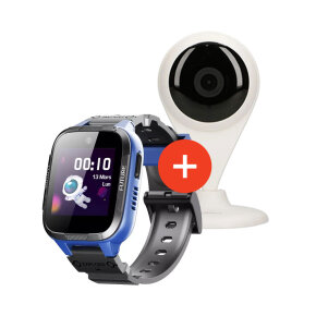 360 Botslab Kids Watch E3 Blue + nadzorna kamera 360 AC1C Pro