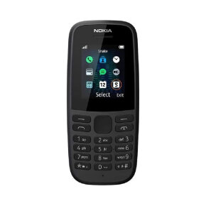 Nokia 105 DS 4th edition (bez HR) Black
