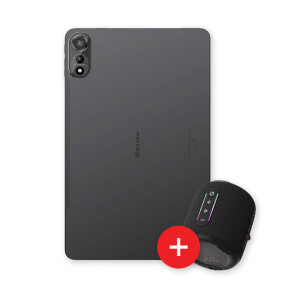 Blackview MEGA 2 12/256GB LTE Space Gray + pokloni preklopna torbica, stylus olovka, tipkovnica, bežični miš, punjač, aurabass 2 bluetooth zvučnik