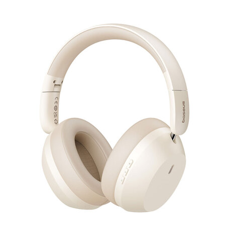 Baseus Bass 35 Max Bluetooth Wireless Headphones White